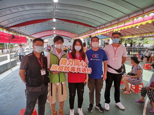 【我為群眾辦實事】 助抗疫，防毒害——三鄉鎮開展禁毒宣傳活動 圖1.jpg