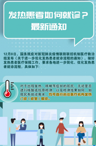 發熱患者如何就診？最新通知