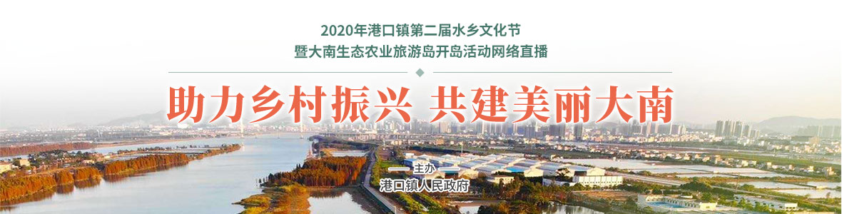 港口鎮第二屆水鄉文化節暨大南生態農業旅游島開島活動